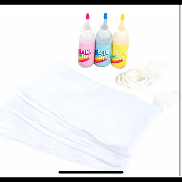 Tie-dye Fashion Bandanas Kit ~ NEW - Picture 4 of 4